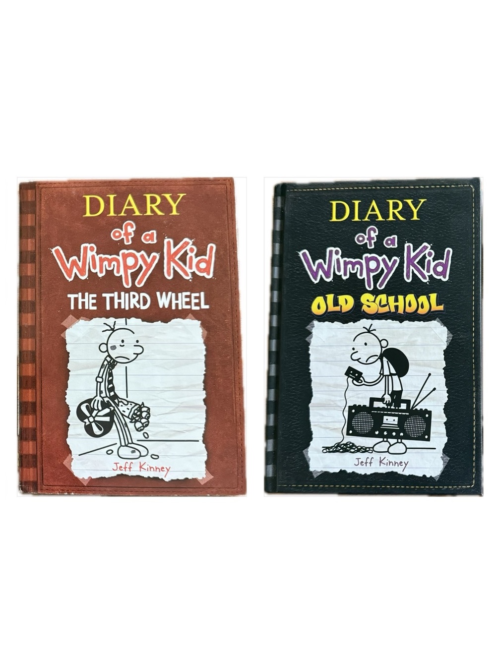 Two Diary of a Wimpy Kid Books: The Third Wheel & Old School
